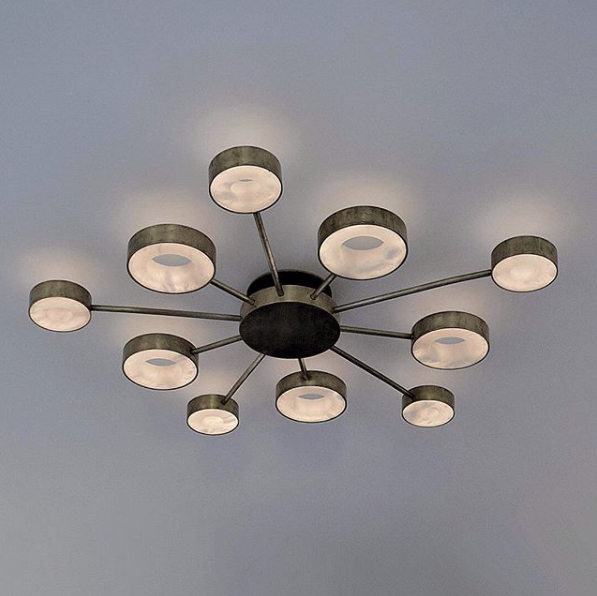 Sunburst Flushmount