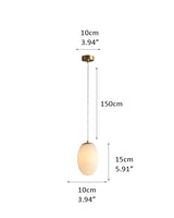Alabaster Ceiling Pendant Lamp in black metal plate for dining room, living room, bedroom