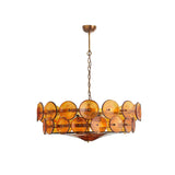 Solaris Disc Murano Chandelier