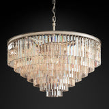 Odeon Round 7-Tier Chandelier 44"