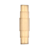 Tiered Alabaster Column Sconce