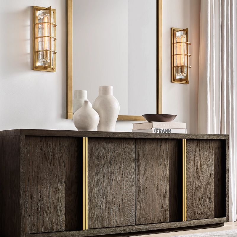 Vicomte Outdoor Modern Metal Wall Sconce