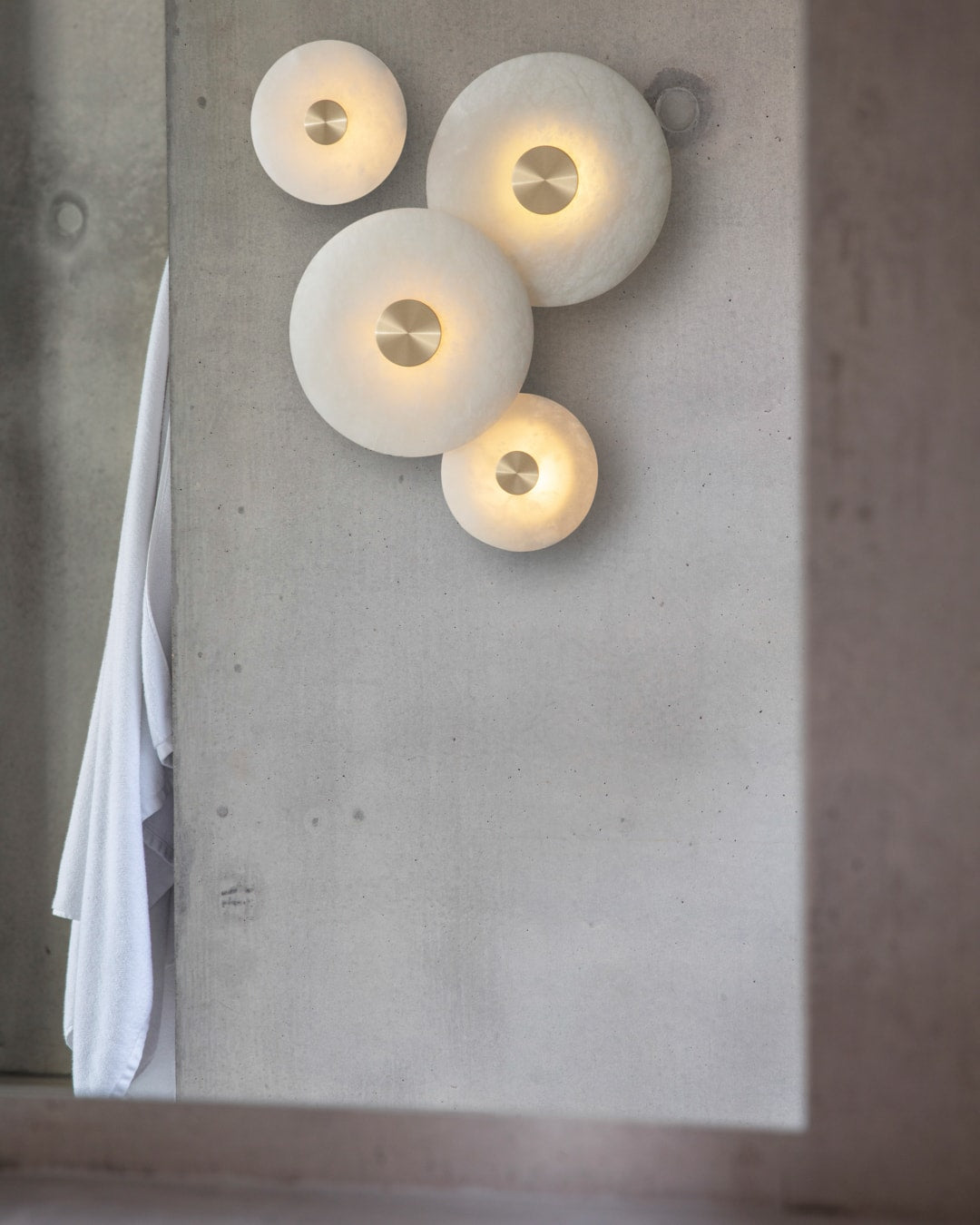 Bide Alabaster Wall Light