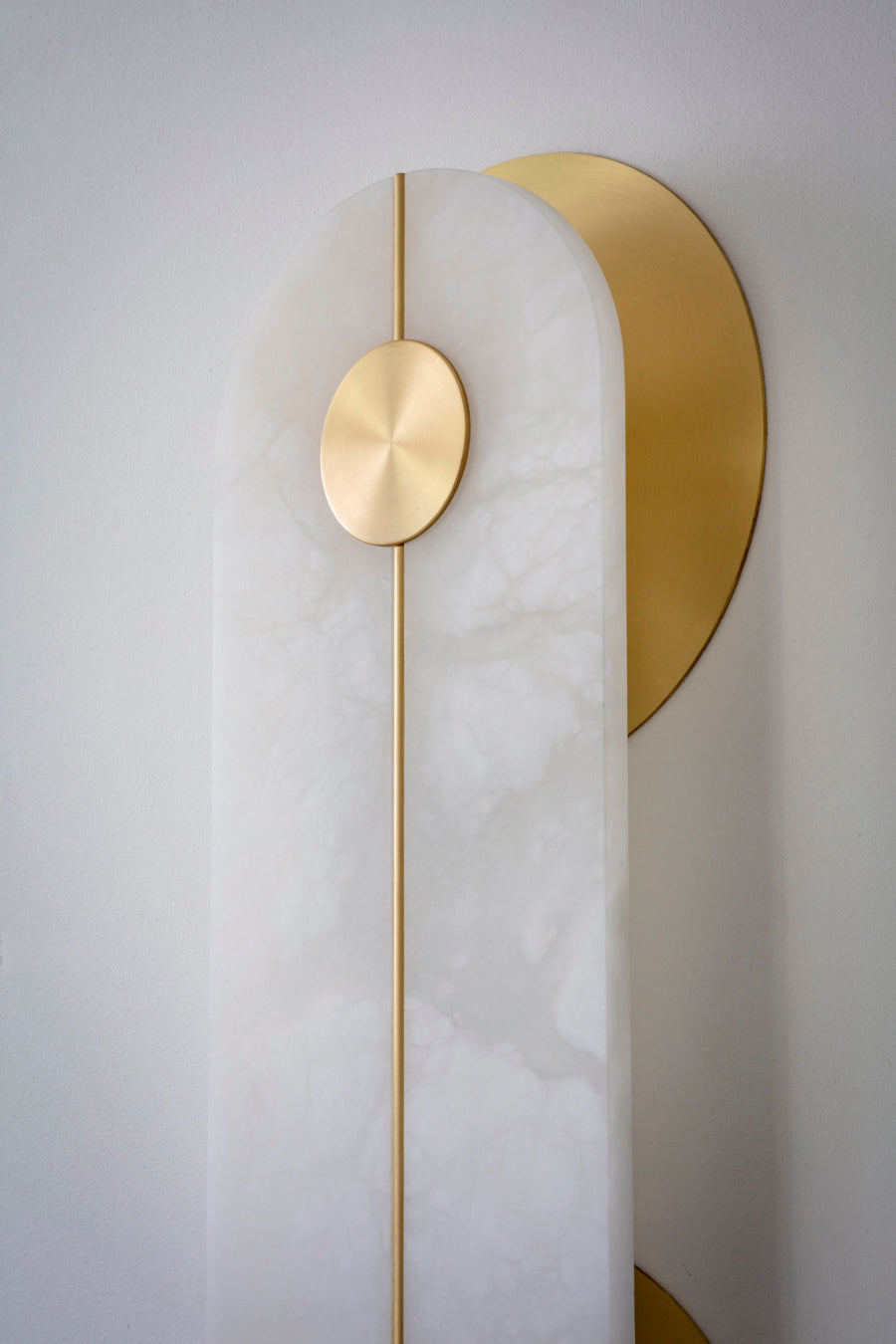 Brace Alabaster Wall Light, Large