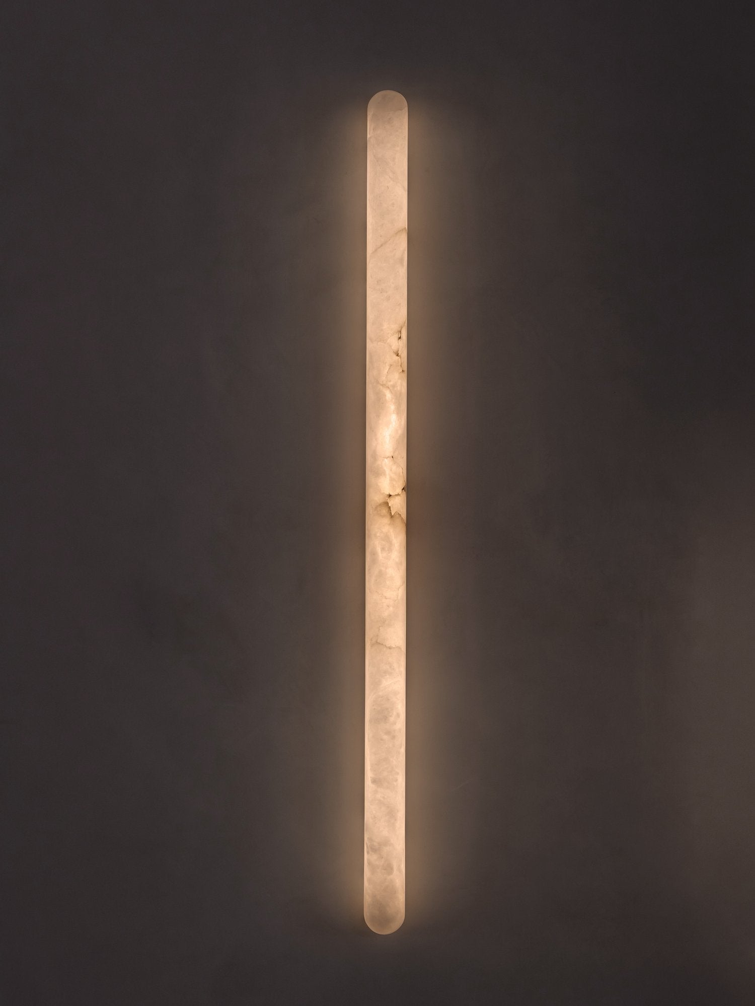 Alabaster Tubular Wall Light, 85cm