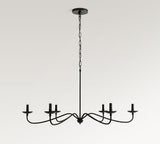 Lucca Iron Chandelier (38"-50")