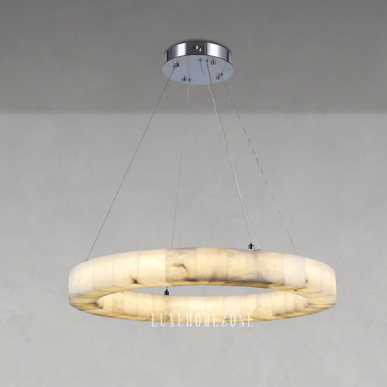 Alabaster chandelier - Fast Delivery- Chandelier1-Luxehomezone
