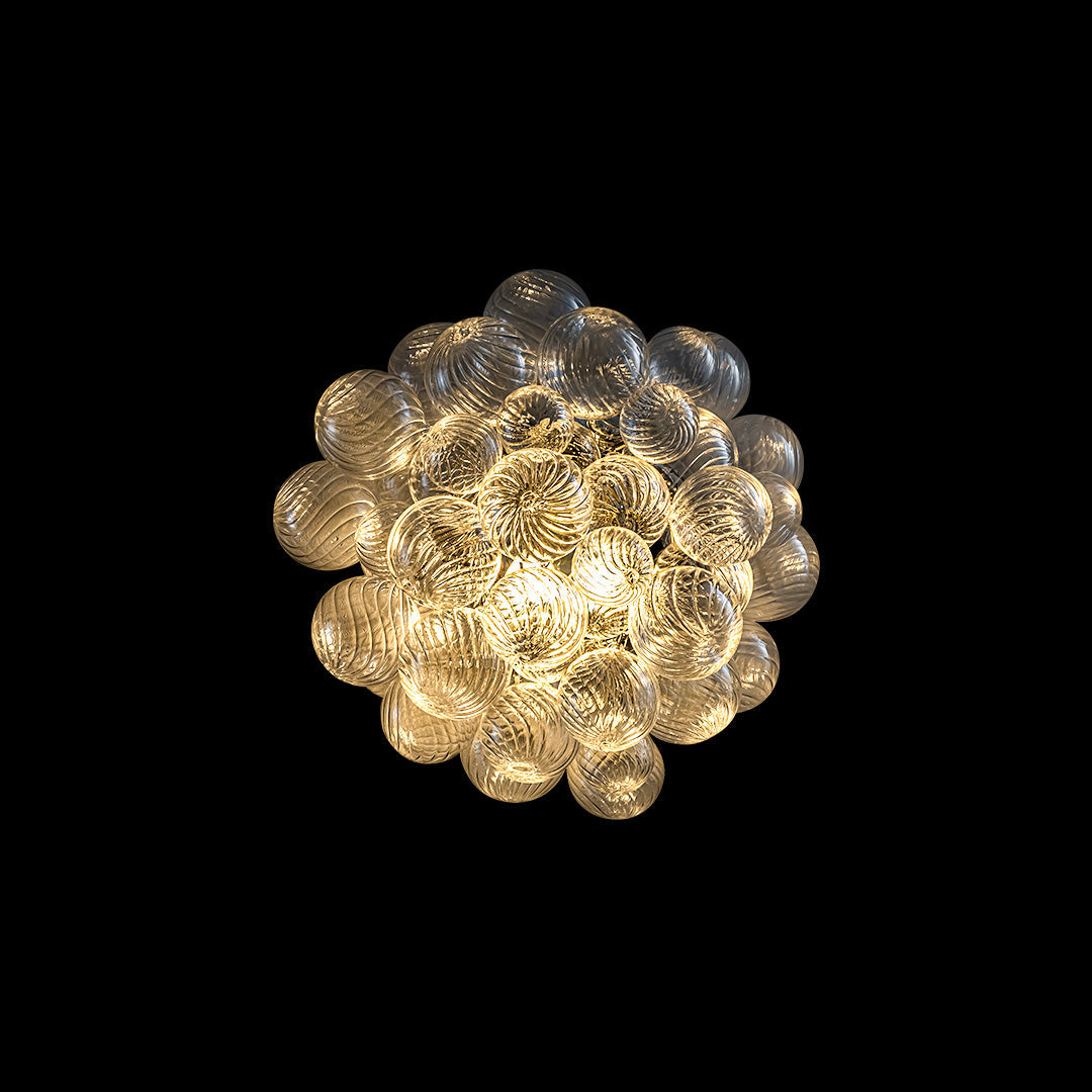 Spiral Bubble Sconce
