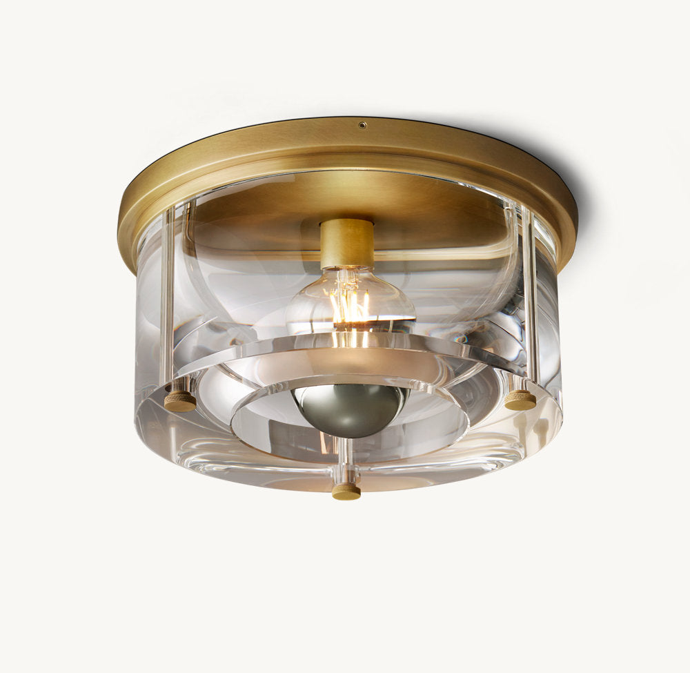 Savile Round Flushmount
