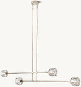Demarety Mobile Linear Chandelier 72"