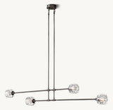 Demarety Mobile Linear Chandelier 72"