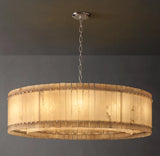 San Marcus Alabaster Luxury Chandelier and Sconce - Oasislives