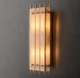 San Marco Alabaster Grand Rectangular Sconce