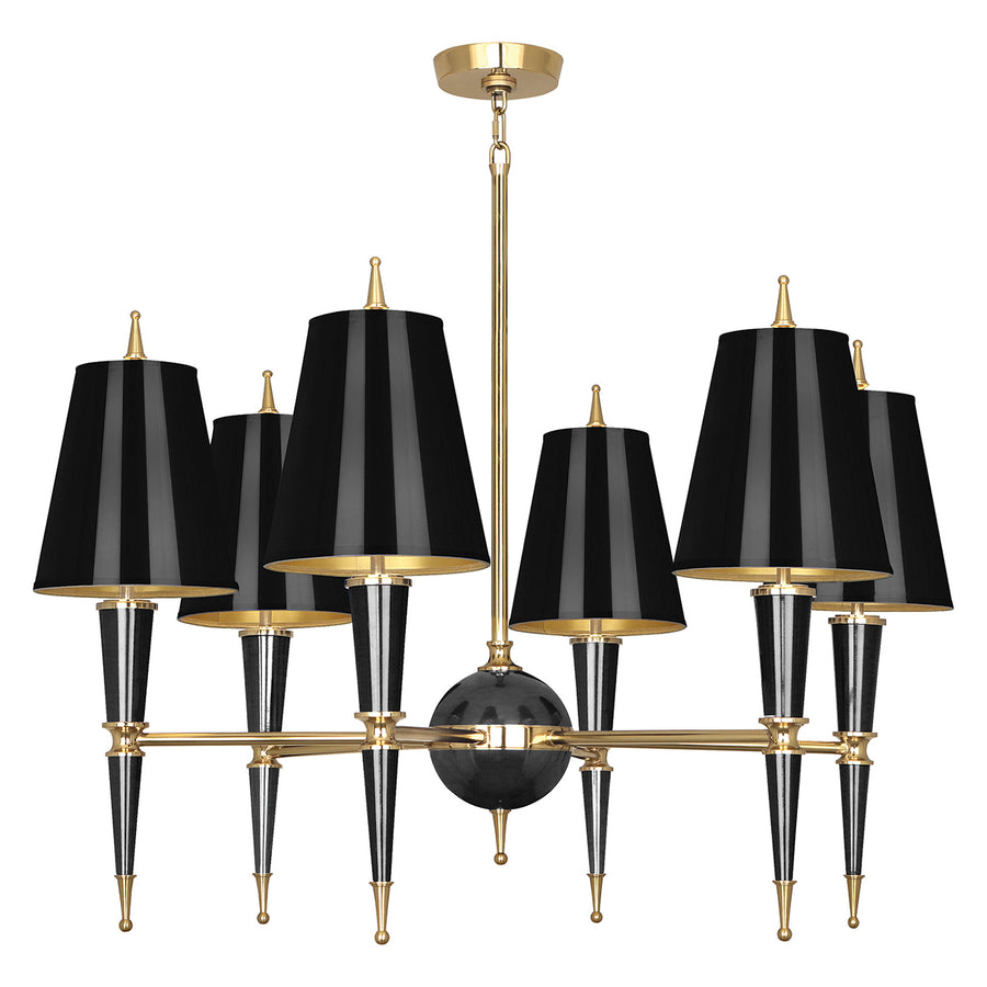 Opaque Multi-Shades Chandelier