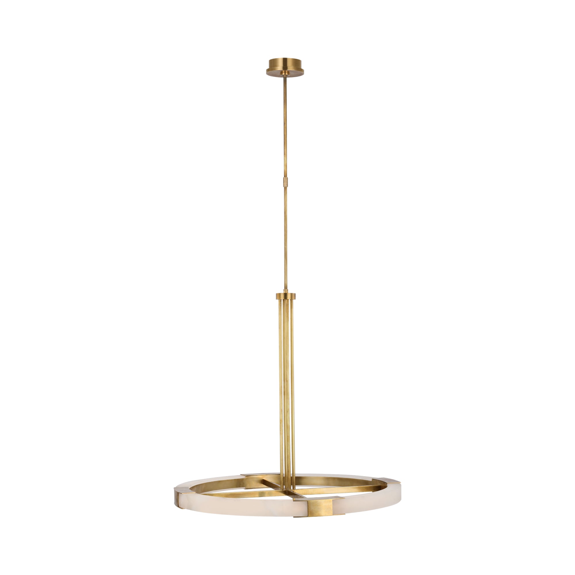 Covet Alabaster Ring LED Chandelier